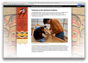 JayHawk Institute website by Tom Twigg
