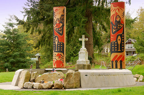 Chief Seattle's grave